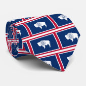 ワイオミングの州の旗 ネクタイ (ロール)