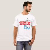ワイオミングの打撃のスタイル2 Tシャツ (正面フル)