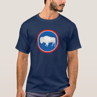 ワイオミングの旗のテーマ00 Tシャツ