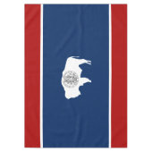 ワイオミングの旗 テーブルクロス (正面)