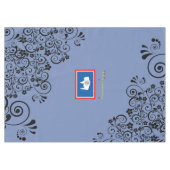 ワイオミングの旗 テーブルクロス (正面(横))