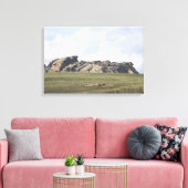 ワイオミングのVedauwoo Canvas Print キャンバスプリント (インサイチュ (リビング))