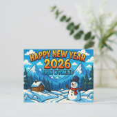 ワイオミングはがき ポストカード (スタンド正面)