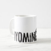 ワイオミングはマグ2を吹きます コーヒーマグカップ (正面左)