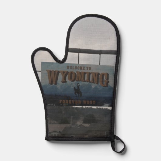 ワイオミングへようこそ 鍋つかみ (正面)