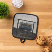 ワイオミングへようこそ 鍋敷き (トップダウン)