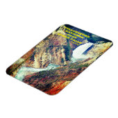 ワイオミングイエローストーン国立公園の下位秋 マグネット (左側)