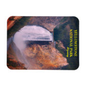 ワイオミングイエローストーン国立公園の下位秋 マグネット (横)