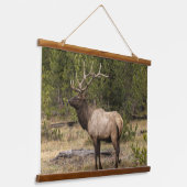 ワイオミングイエローストーン国立公園 吊り下げ型タペストリー (傾斜あり)