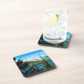 ワイオミンググランドテトンマウンテンズ抽象芸術 コースター (右側)