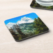 ワイオミンググランドテトンマウンテンズ抽象芸術 コースター (左側)