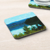 ワイオミンググランドテトンマウンテンズ抽象芸術 コースター (左側)