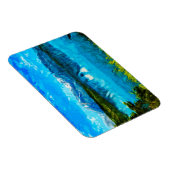 ワイオミンググランドテトンマウンテンズ抽象芸術 マグネット (右側)