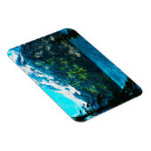 ワイオミンググランドテトンマウンテンズ抽象芸術 マグネット (右側)