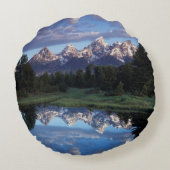 ワイオミンググランドテトン国立公園4 ラウンドクッション (裏面)