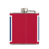 ワイオミングフラグ&トラベルワイオミングUSA州/スポーツファン フラスク (裏面)