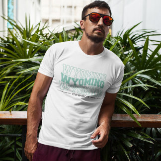 ワイオミングモダンカウボーイエレガントと Tシャツ