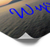 ワイオミングランドテトンマウンテンズ ポスター (角)