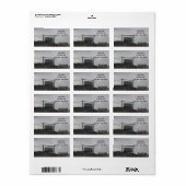 ワイオミング住所 シールへようこそ ラベル (フルシート)