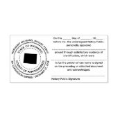 ワイオミング公証書確認スタンプ セルフインキングスタンプ (デザイン)