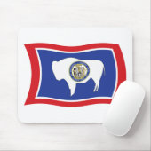 ワイオミング国旗のマウスパッド マウスパッド (マウス)