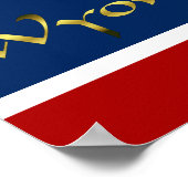 ワイオミング国旗 ポスター (角)