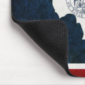 ワイオミング国旗 マウスパッド (コーナー)