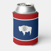 ワイオミング国旗 缶クーラー (缶裏面)