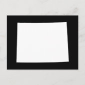 ワイオミング州のお引越しアナウンスを自作しよう ポストカード (正面)