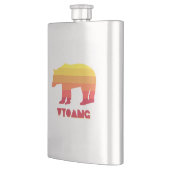 ワイオミング州のクマ フラスク (左)