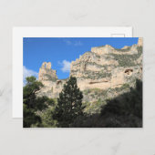 ワイオミング州のビッグホーン国有林のタングキャニオン ポストカード (正面/裏面)