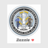 ワイオミング州の封印 シール (シート)