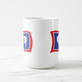 ワイオミング州の旗マグ コーヒーマグカップ (中央)