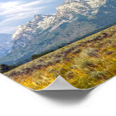 ワイオミング州グランドテトン国立公園 ポスター (角)