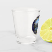 ワイオミング州グランドテトン山脈とジェニー湖 ショットグラス (左)