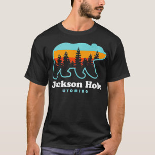 ワイオミング州ジャクソン・ホール ベア・マウンテンズ ジャクソン・ホール Tシャツ