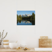 ワイオミング州ティートン国立公園、ティートンレンジ ポスター (キッチン)