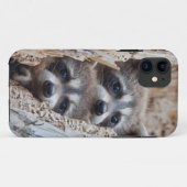 ワイオミング州リンカーン郡アライグマ Case-Mate iPhoneケース (裏面(横))