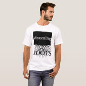 ワイオミング州ルーツウィメンズシャツ Tシャツ (正面フル)