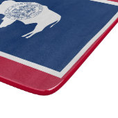 ワイオミング州旗 カッティングボード (角)