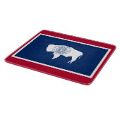 ワイオミング州旗 カッティングボード (角)