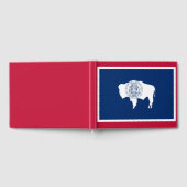 ワイオミング州旗 ゲストブック (全面)