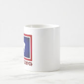 ワイオミング州旗 コーヒーマグカップ (中央)