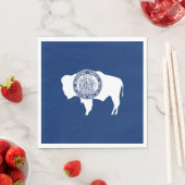 ワイオミング州旗 スタンダードランチョンナプキン (インサイチュ)