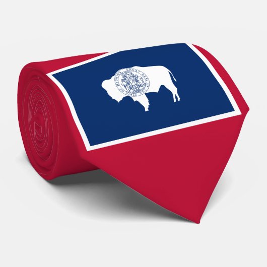 ワイオミング州旗 ネクタイ (ロール)
