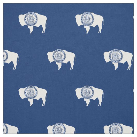 ワイオミング州旗 ファブリック (見本)