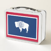 ワイオミング州旗 メタルランチボックス (裏面)