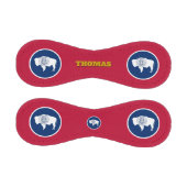 ワイオミング州旗,ワイオミング州,モノグラム/野球ボール 野球ボール (パネル)