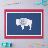 ワイオミング州旗 薄葉紙 (クラフト)