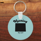 ワイオミング州 – ウィー州 キーホルダー (正面)